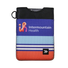 Thread Vertical Wallet Multi Stripe